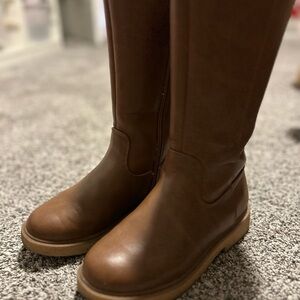 Girls Brown Riding Boots